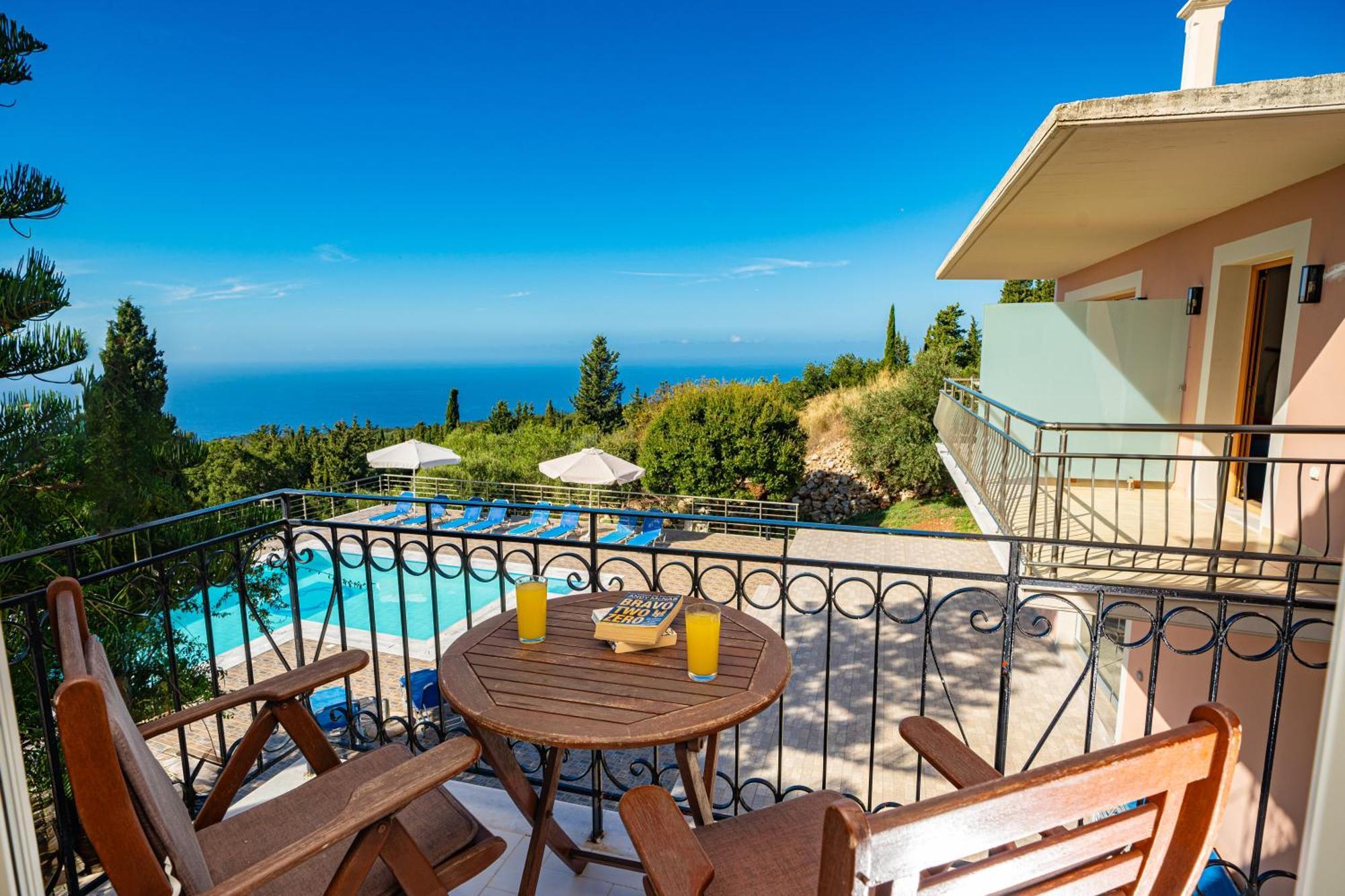Panoramic Sunset Apartment Kothreas Bagian luar foto